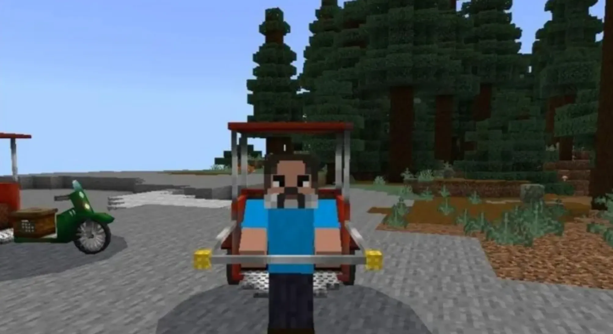 Rickshaw Mod minecraft